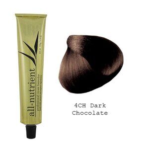 All-Nutrient Permanent Cream Hair Color - 4 CH Dark Chocolate